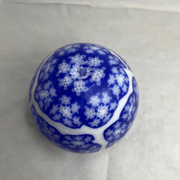 Vintage Stone Candles CA USA Large Round Stain Glass Design Hand Made NEW - Picture 5 of 6